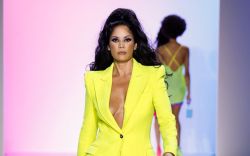 sergio hudson, sergio hudson fashion, nyfw, nyfw fall 2023, sergio hudson nyfw, sergio hudson kamala harris, fashion, nyfw, runway, sergio hudson runway, trends, fashion trends, style, celebrity style