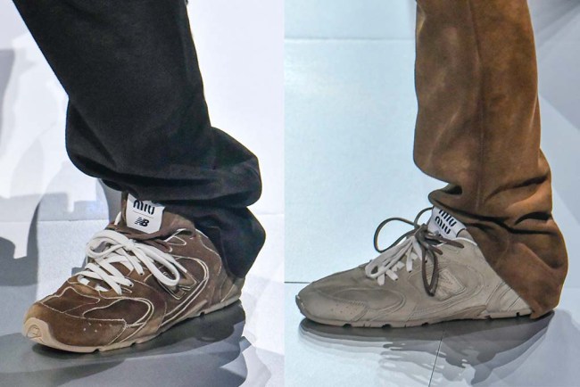 Miu Miu Previews New Balance, Church's Collabs on Spring '24 Runway – Footwear News - Vimarsana News