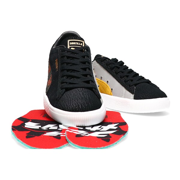 Godzilla x Puma x Atmos x Secret Base Sneaker Collaboration: PHOTOS