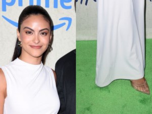Camila Mendes Embraces Sheer Shoe Trend at ‘Musica’ Premiere in Miami