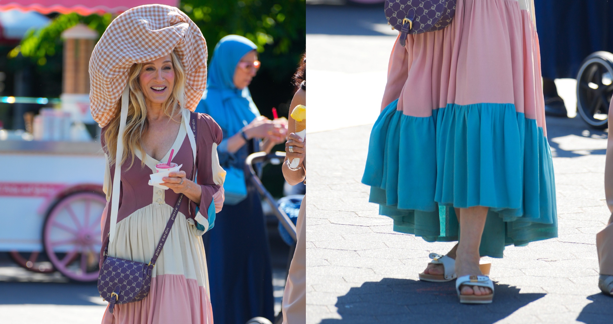 Sarah Jessica Parker Re-Wears Dr. Scholl's on "And Just Like That" Set – Footwear News - Vimarsana News
