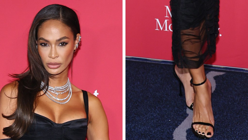 Joan Smalls Shines in Giuseppe Zanotti Shoes at The King's Trust Gala – Footwear News - Vimarsana News