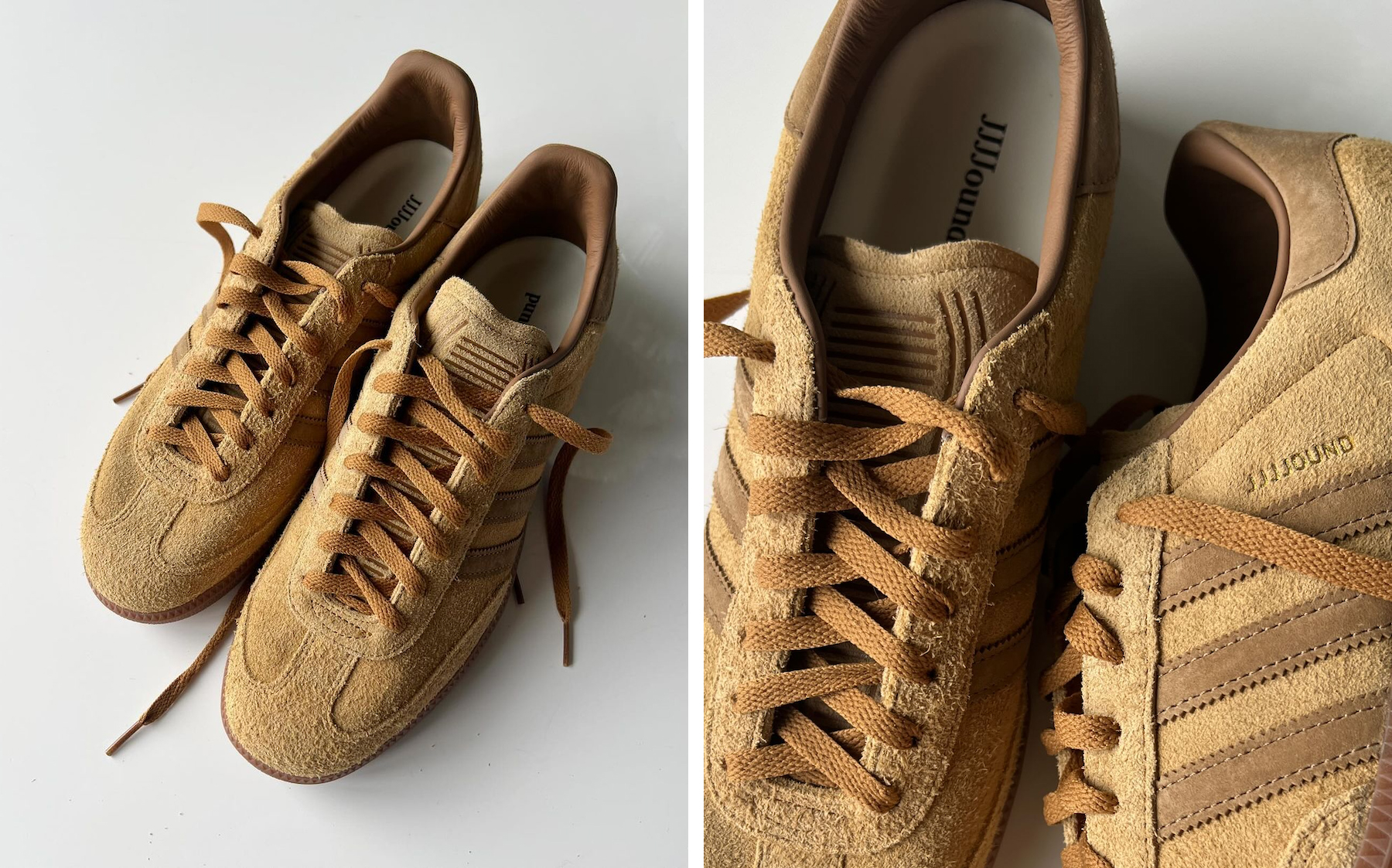 JJJJound Reveals a New Adidas Samba Sneaker Collaboration in Wheat – Footwear News - Vimarsana News