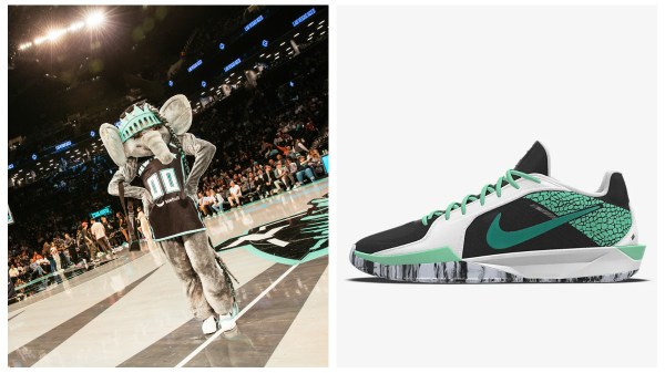 New York Liberty Mascott Ellie the Elephant Has Her Own Nike Sabrina 2
