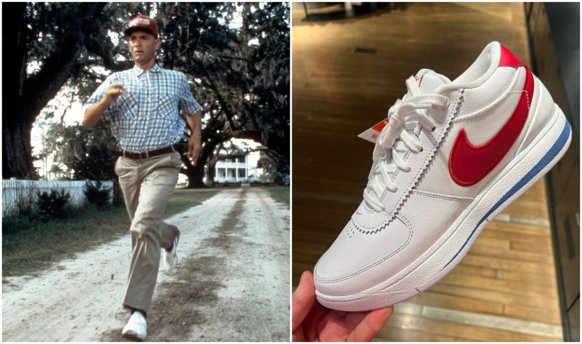 Forrest Gump Rails Nike Book 1 'Forrest Gump' 2025 Release Date FJ4249-105