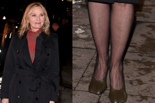 ‘Sex and the City’ Alum Kim Cattrall Steps Out In Molded-Toe Pumps at ...